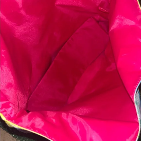 Lilly Pulitzer Tote Womens Large Lemon Print Summer Beach Preppy Coastal Boho - Picture 4 of 4